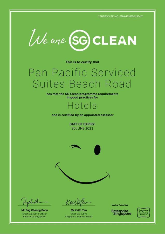 Pan Pacific Serviced Suites Beach Road, Singapura Luaran gambar