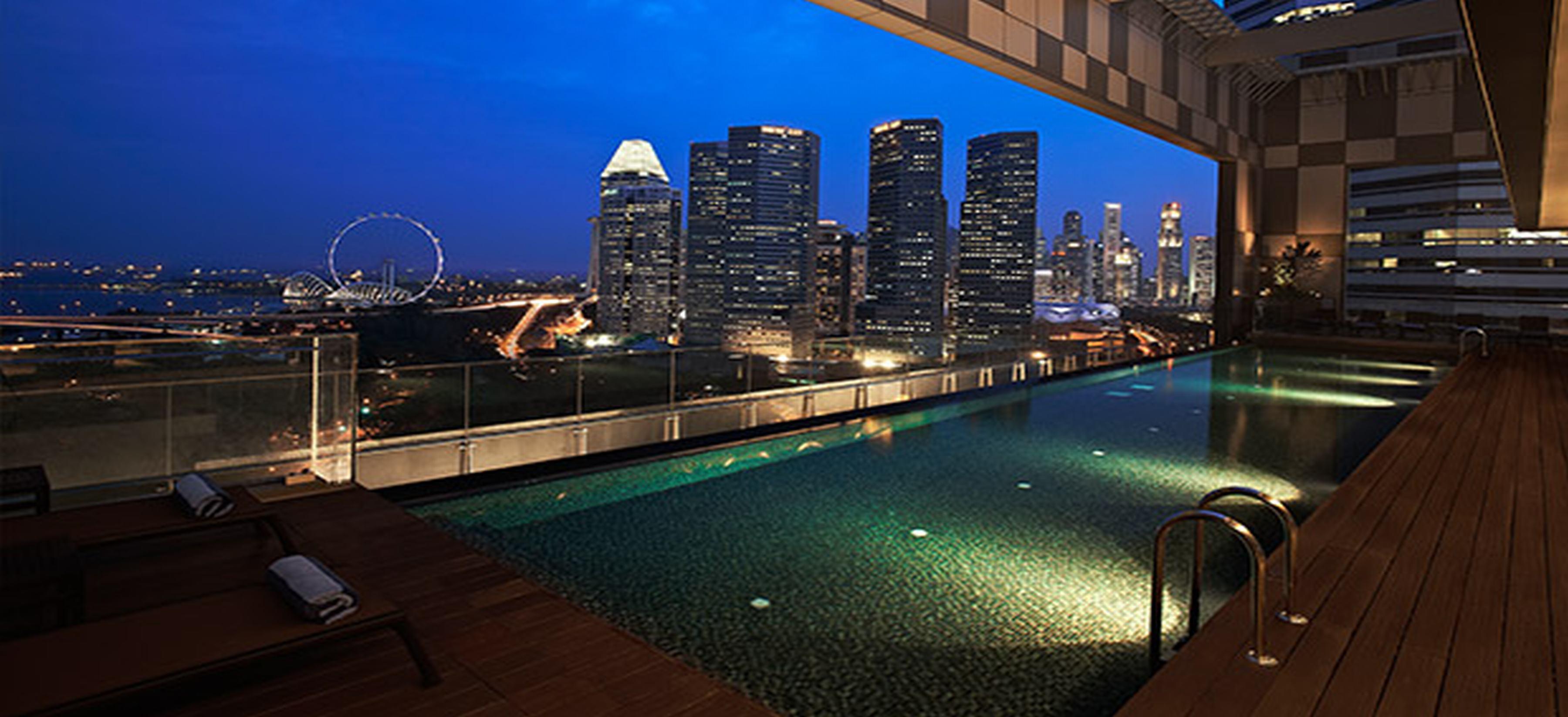 Pan Pacific Serviced Suites Beach Road, Singapura Luaran gambar