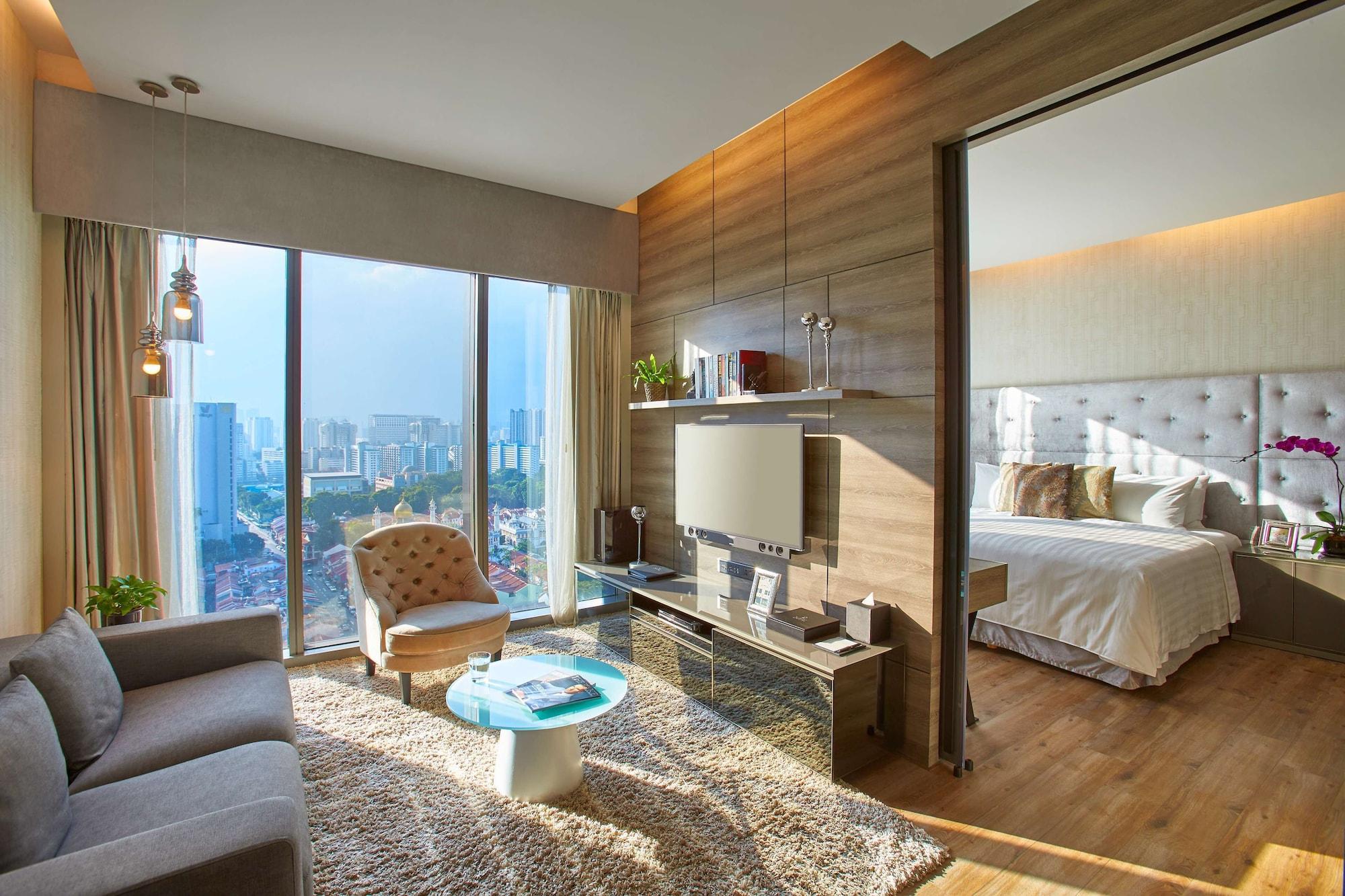 Pan Pacific Serviced Suites Beach Road, Singapura Luaran gambar