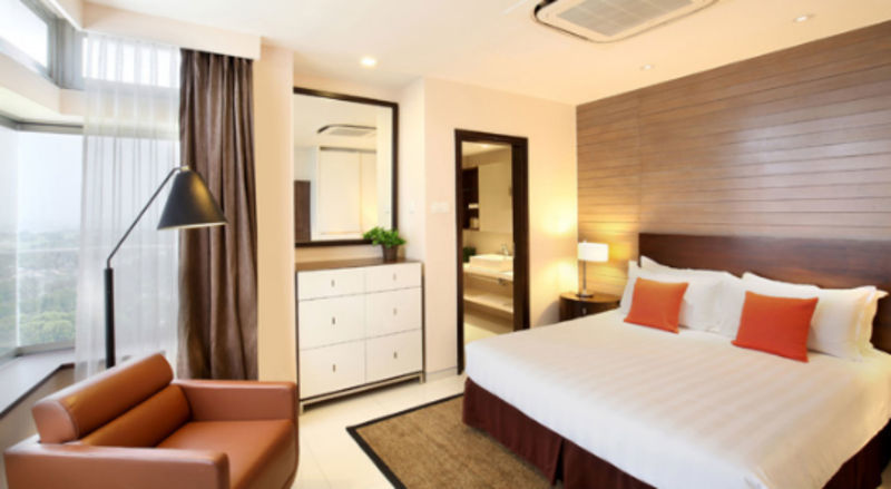 Pan Pacific Serviced Suites Beach Road, Singapura Luaran gambar